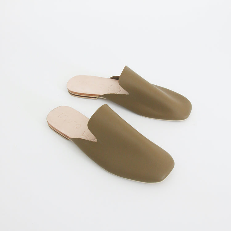 slip-on mules